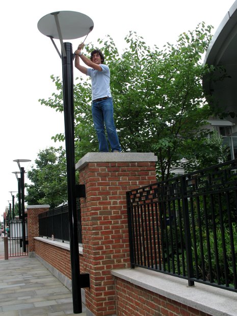 Jeremy Lamp Climbing